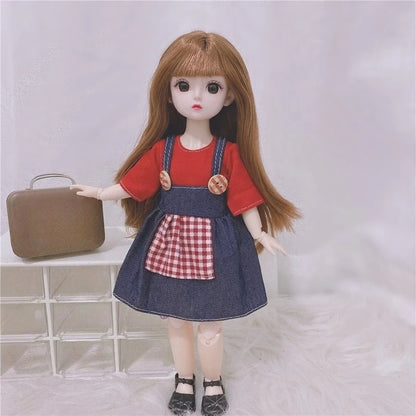 Girl's Festival Dress Up Princess Doll Toy
