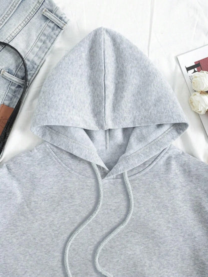 Unisex Long Seleve Warm Fleece Loose Oversized Hoodies