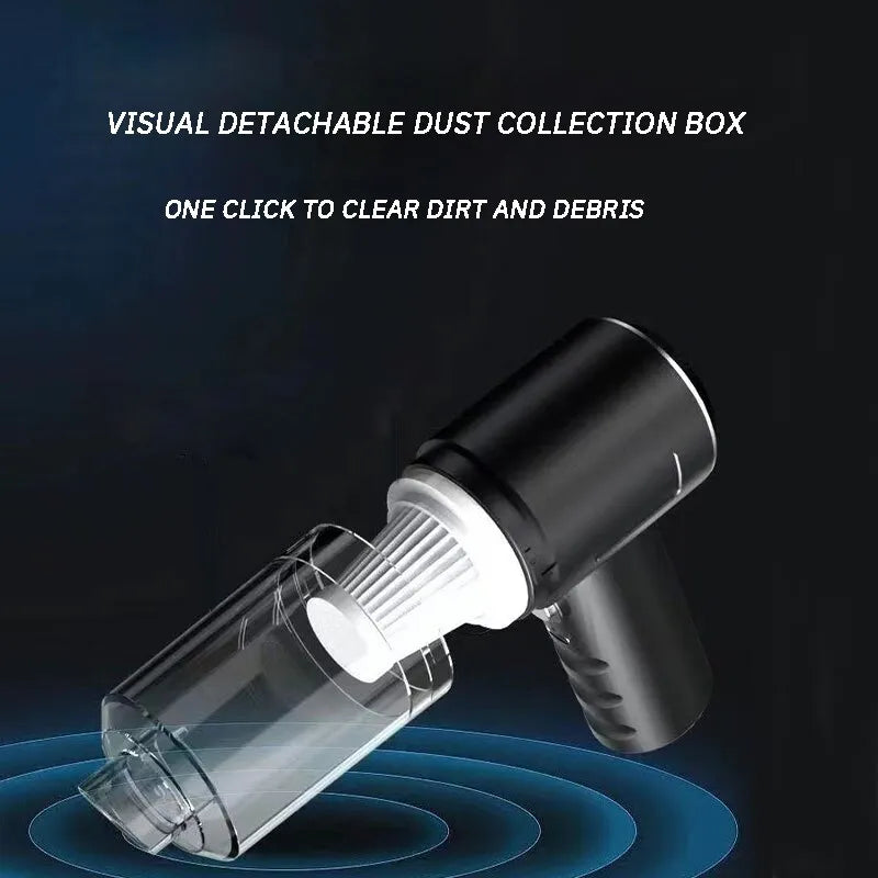 USB Rechargeable Car/Home Vacuum Cleaner