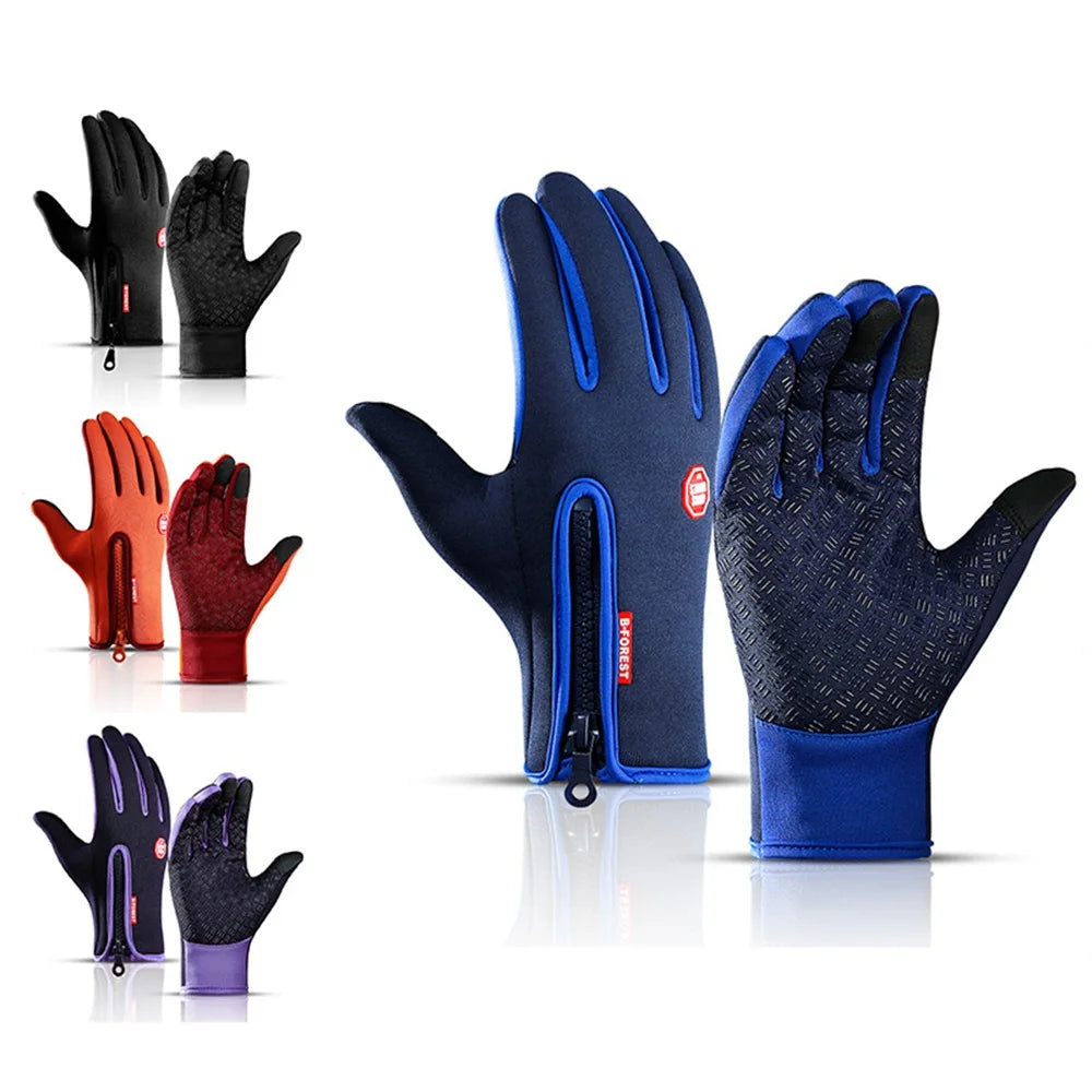 Non-Slip Touchscreen Winter Gloves – Waterproof