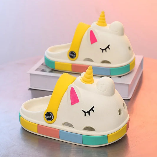 Princess Mario Unicorn Slippers