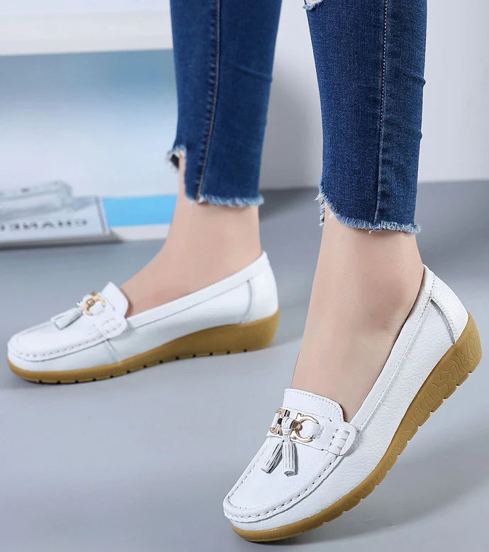 Mocassins décontractés à enfiler pour femmes