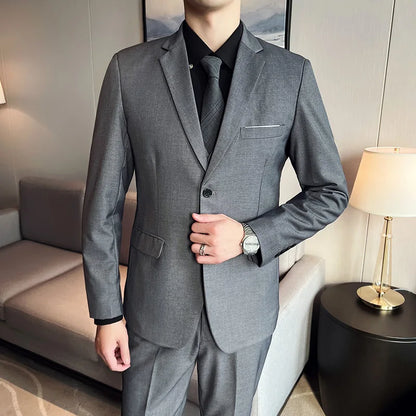 Business Wedding suit -  Banquet Handsome Men's 3-piece Set