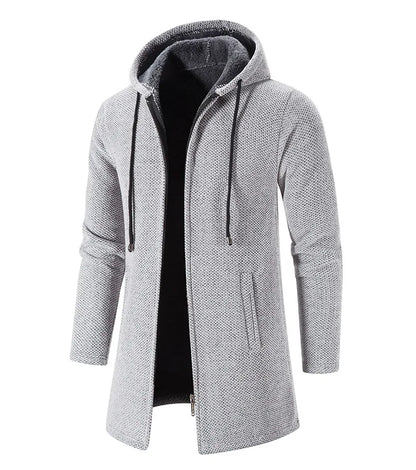 Men's  Autumn Winter Hot Warm Zipper Cardigan Sweaters