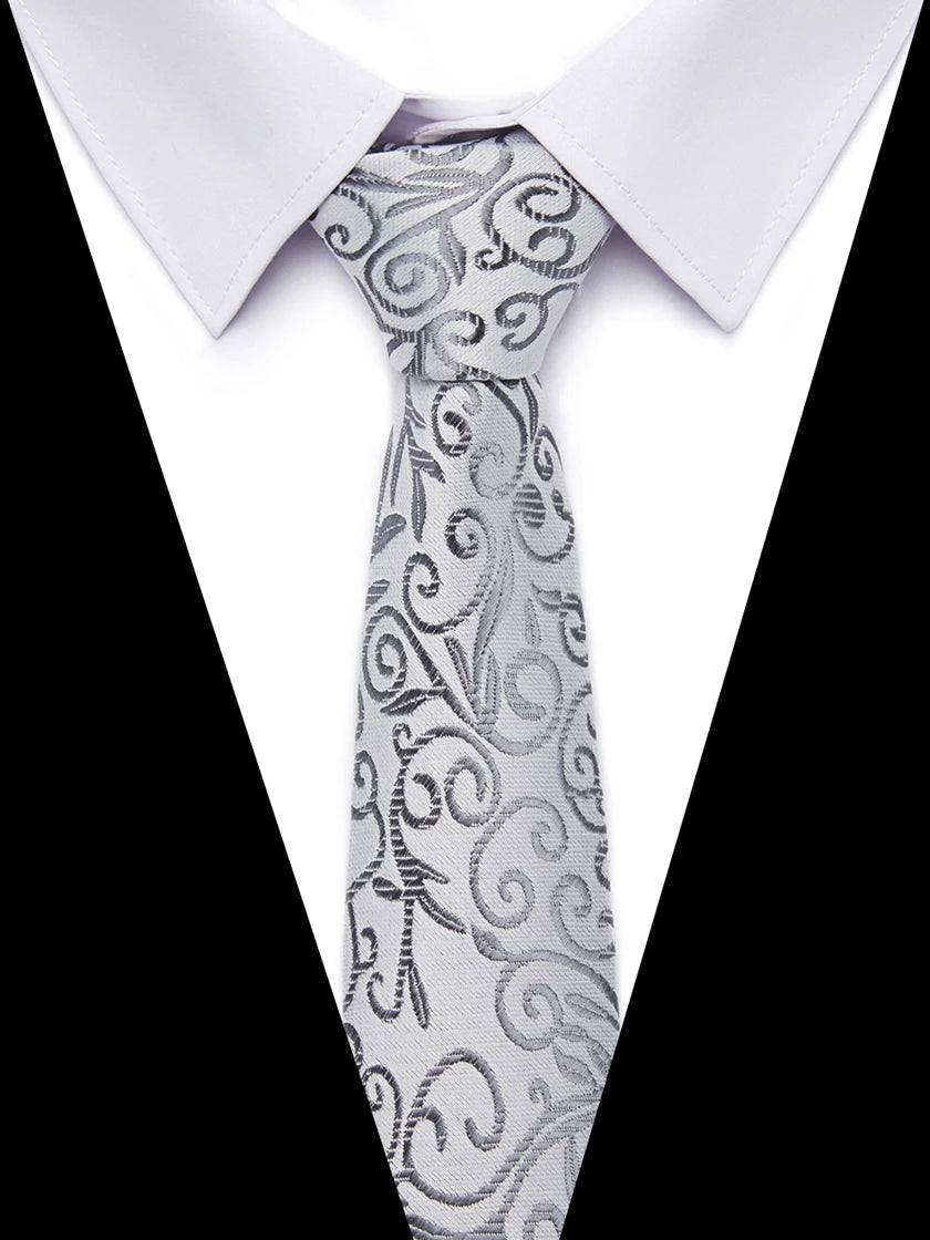 Handgefertigte blau-rot gestreifte Punktekrawatte für Männer