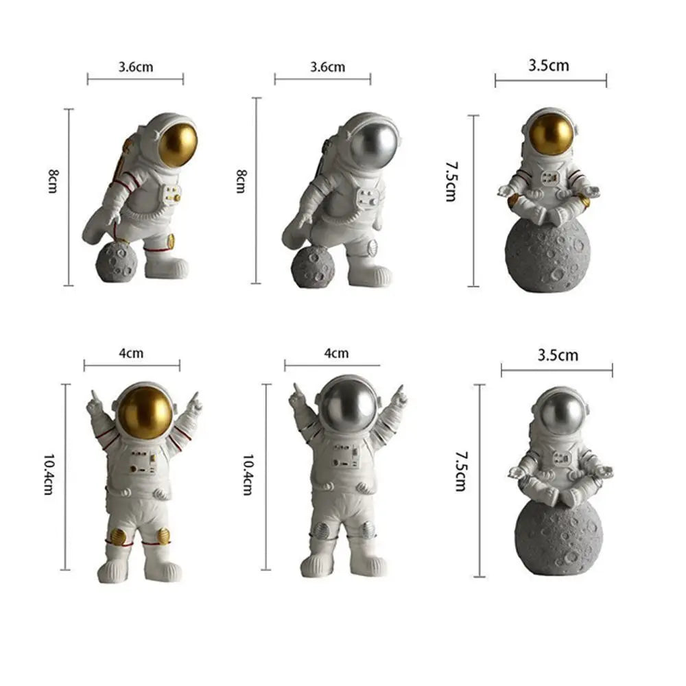 Weihnachtliche Astronautenfiguren – Festliche Weltraumdekoration