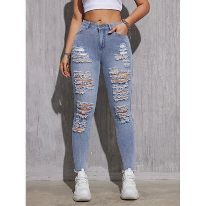 Buy Online Stretch Pencil Jeans 