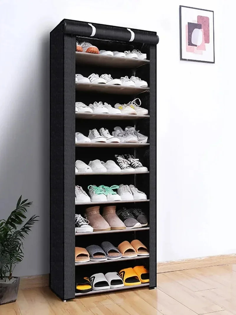 Armoire anti-poussière pour chaussures minimaliste