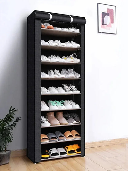 Armoire anti-poussière pour chaussures minimaliste