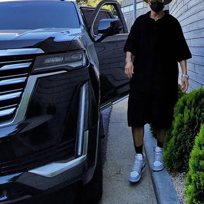 Ensemble décontracté d'été polyvalent pour hommes