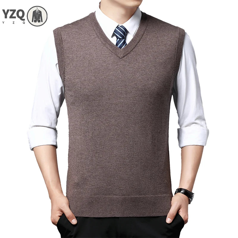 Men's Casual Sweater Vest Warm & Cozy