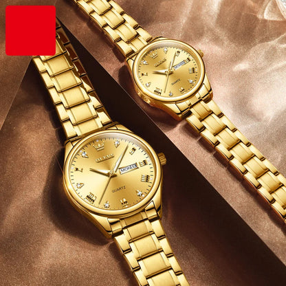 Original Luxury Diamond Couple Watches