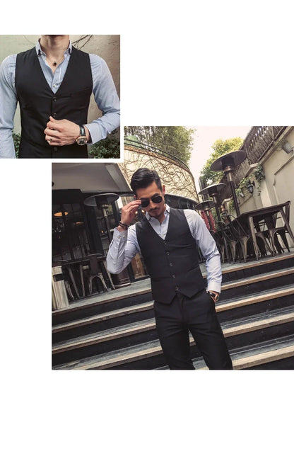 Men's Slim Fit One Button Suit Jacket