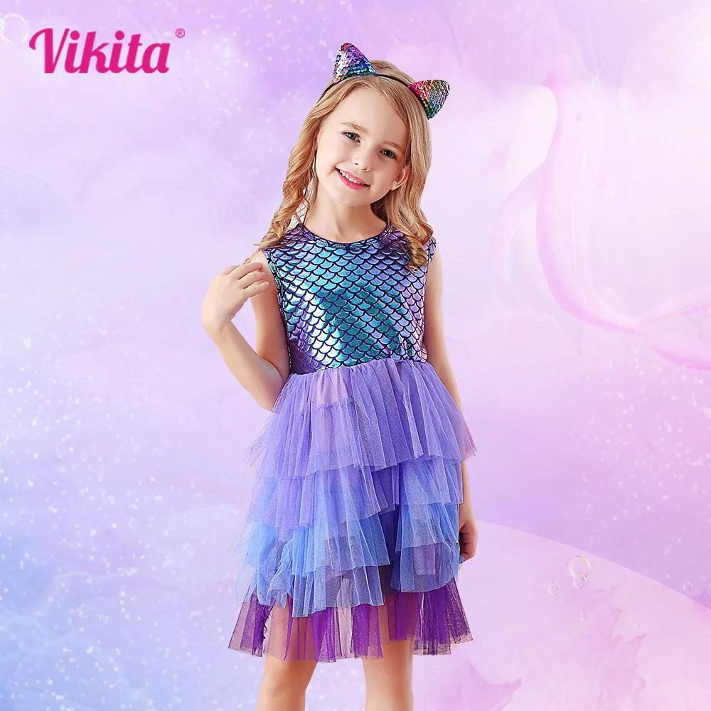 Mermaid Princess Tutu Dress