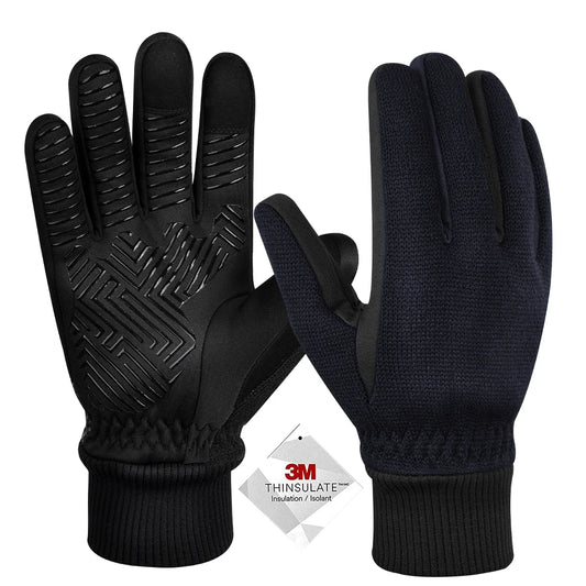 Winter Cycling Gloves Windproof Thinsulate Touchscreen