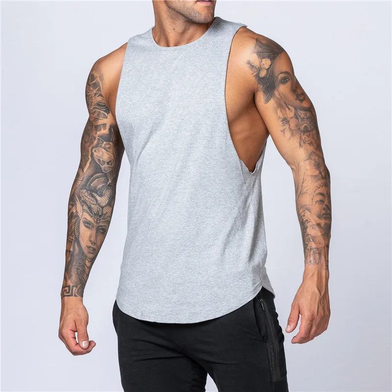 Men's Quick Dry Gym Tank Top for Summer