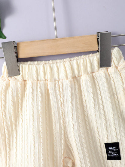 Set aus Poloshirt und Hose im College-Stil für Babys