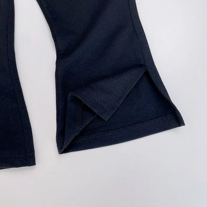 Langärmliges Plissee-Set für Mädchen