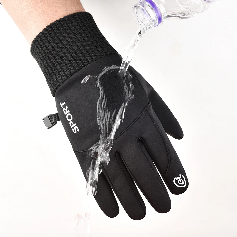 Winter Waterproof Men’s Gloves – Windproof