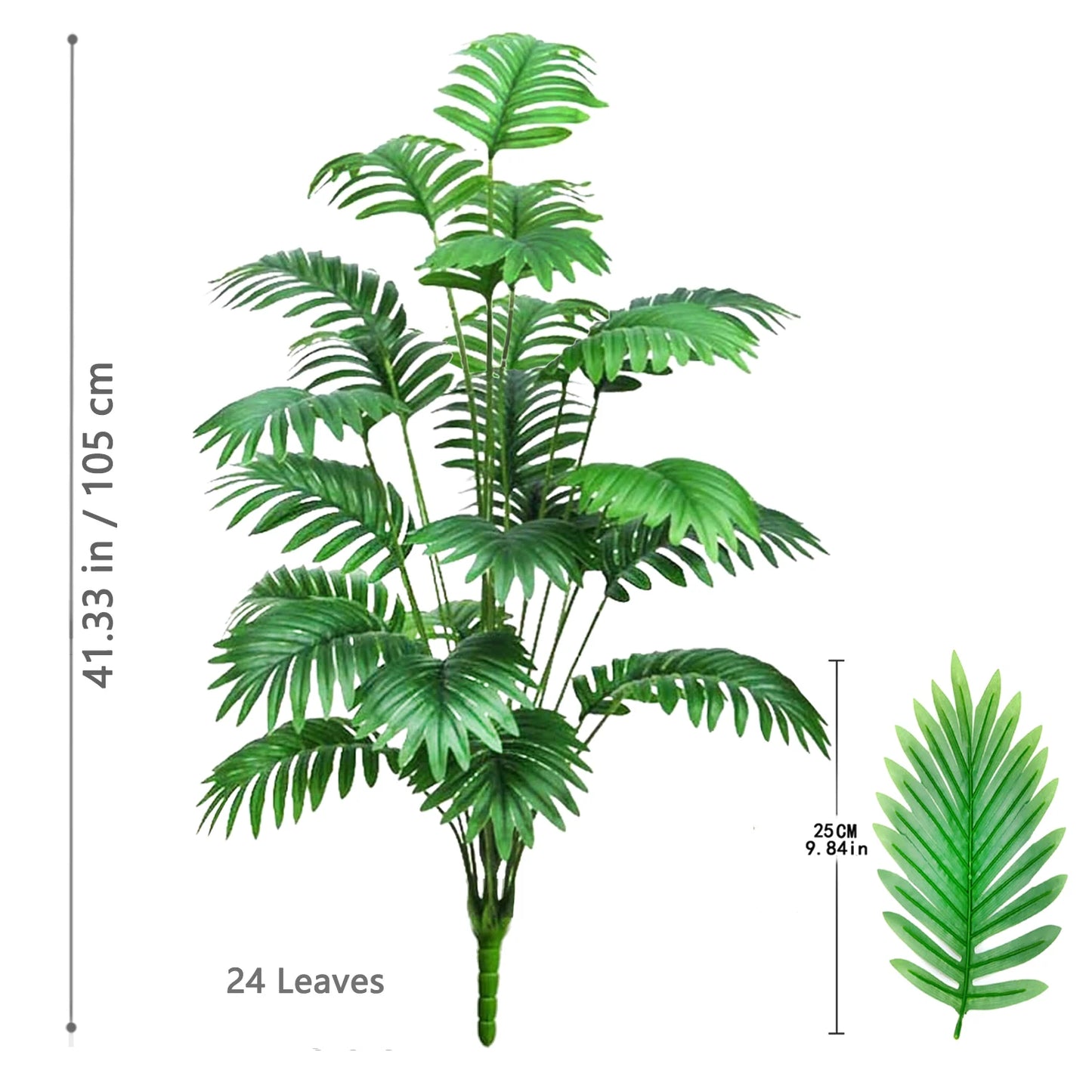 68–125 cm künstliche Palme als Gartendekoration.