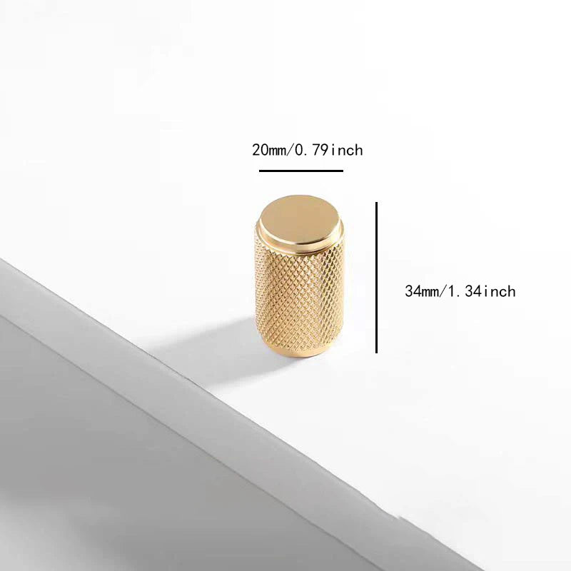 Minimalist Single Hole Round Cabinet Knobs