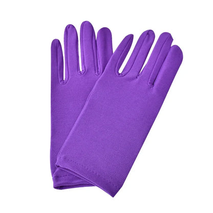 Gants respirants en satin pour femmes avec protection solaire