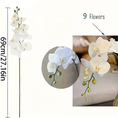 Real Touch Artificial Phalaenopsis Orchid Stems