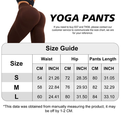 Seamless Scrunch Bum Yoga Leggings for Women
