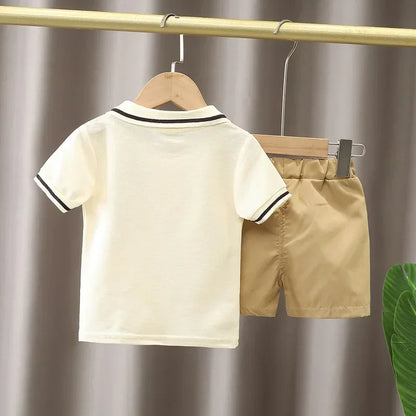2PCS Summer T-Shirt and Shorts Set