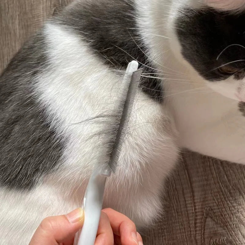 Pet Hair Removal Massage Flea Comb