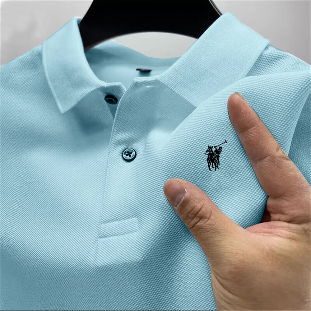 Polo d'été haut de gamme pour homme