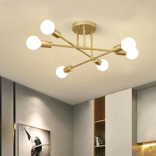 Minimalist LED Chandelier for Bedrooms