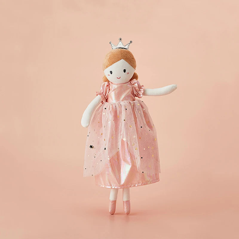 Peluche douce - Poupée fille en peluche princesse héritière