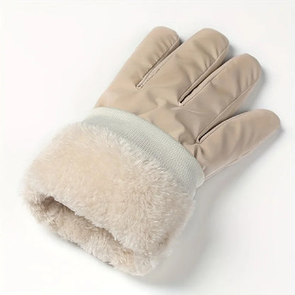 Gants imperméables coupe-vent à la mode d'hiver