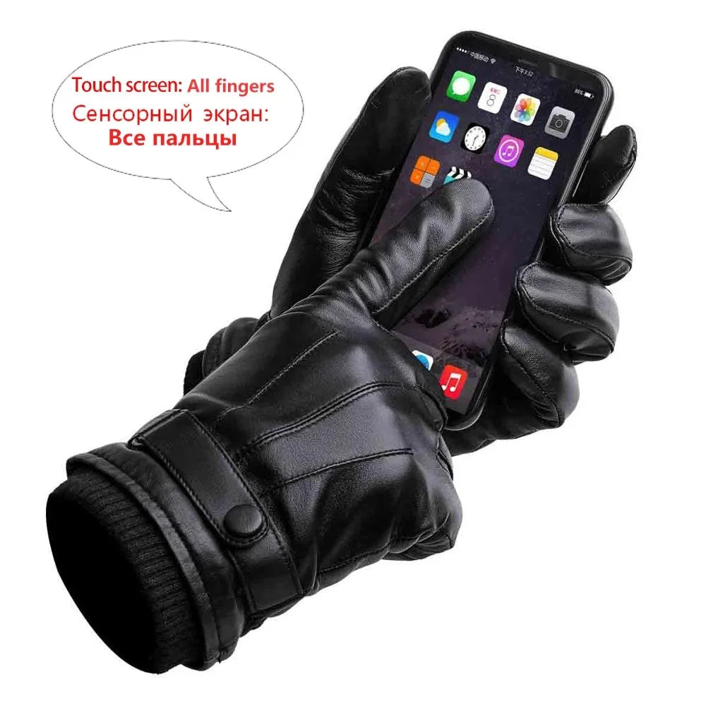 High Quality Full Finger Riding Gloves – Winter Warm & Touch Screen