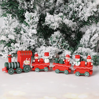 Wooden Train Christmas Ornaments & Gifts