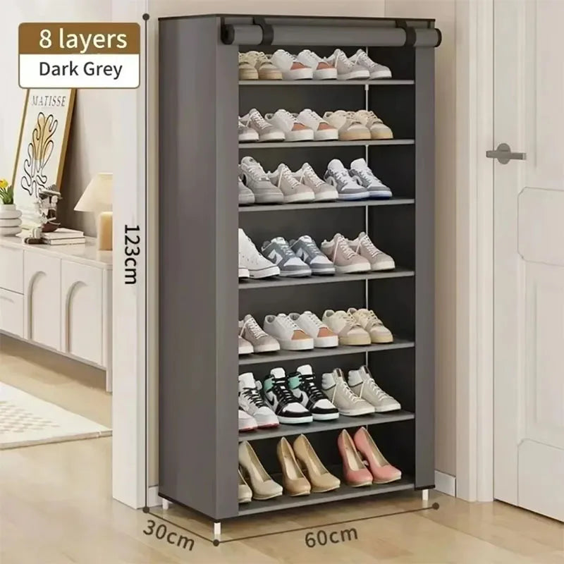 Armoire anti-poussière pour chaussures minimaliste
