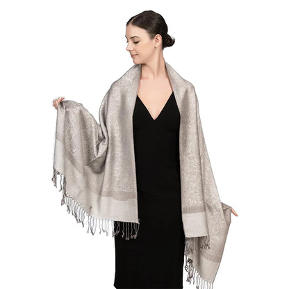 Poncho de voyage de luxe en cachemire – Enveloppements d'hiver chauds
