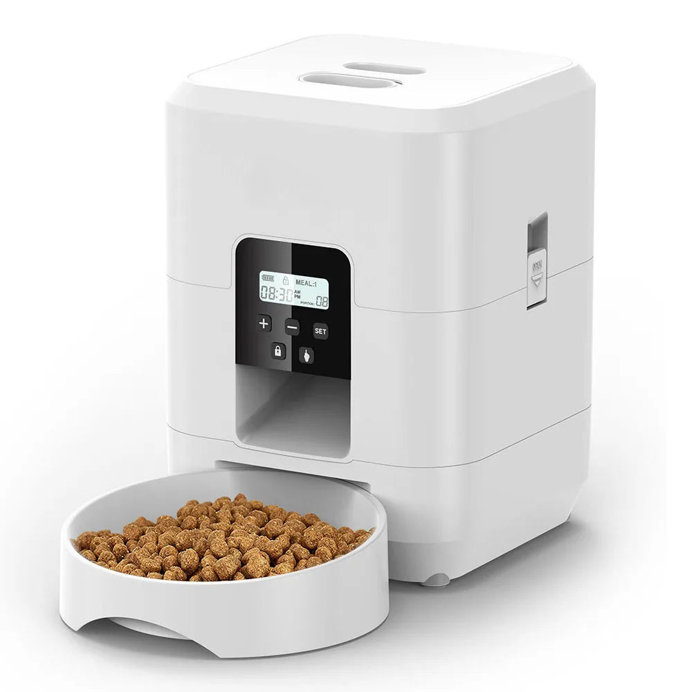 Timed Quantitative Automatic Cat Food Dispenser Smart Bowl - Automatic Dog Slow Food Machine