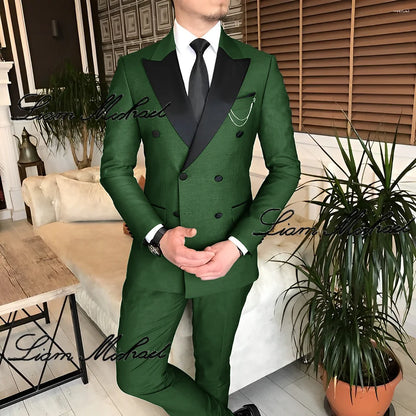 Double Breasted Formal Suit for Men