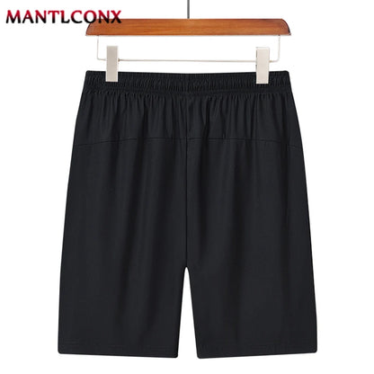 Solid Men's Beach Shorts | Quick-Dry Sports