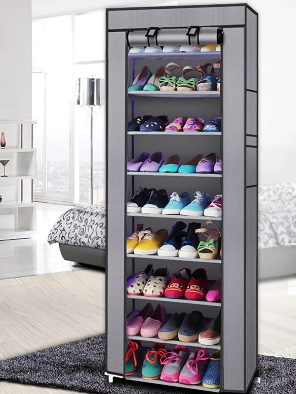 Minimalist Shoe Dustproof Cabinet