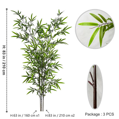 130-210cm Artificial Bamboo Leaves Wedding Decor