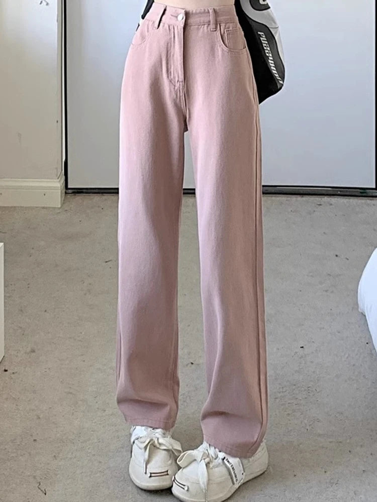 Women's High-Waisted Y2K Jeans