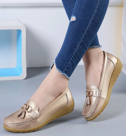 Mocassins décontractés à enfiler pour femmes