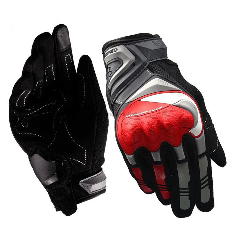 Breathable Full-Finger Motorcycle Gloves for Protection