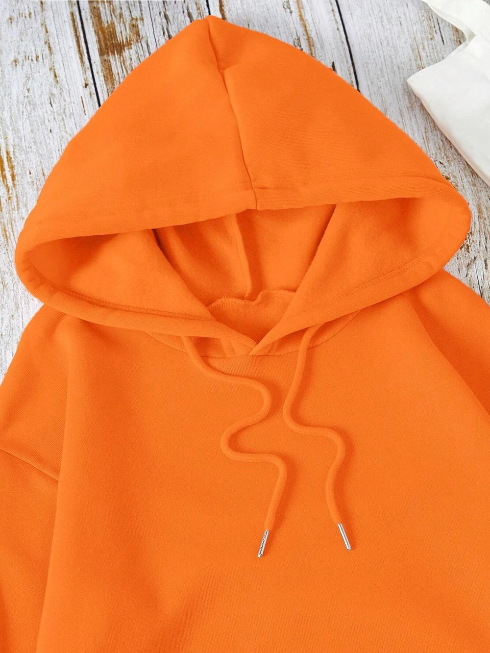 Unisex Long Seleve Warm Fleece Loose Oversized Hoodies