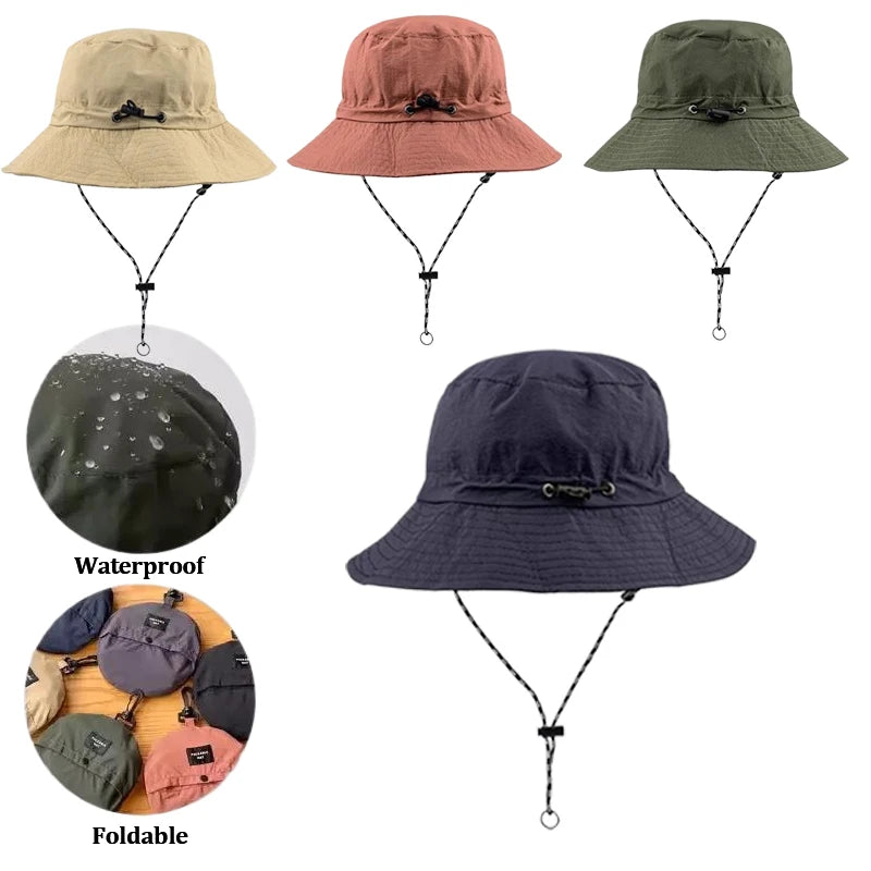 Portable Waterproof Fisherman Hat for Summer