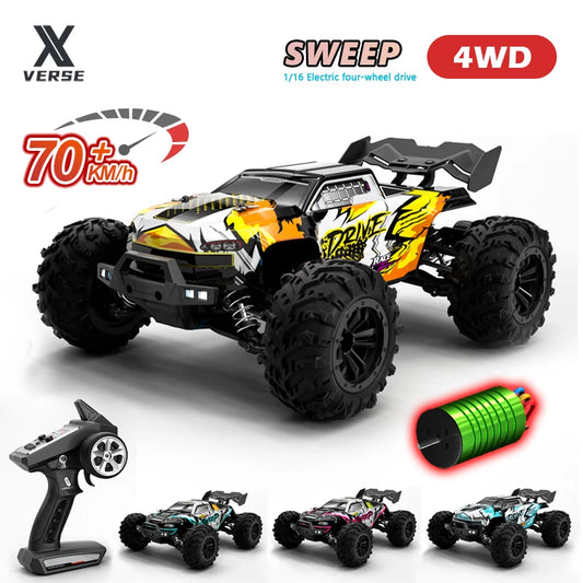 High-Speed 1:16 Brushless RC Off-Road Car