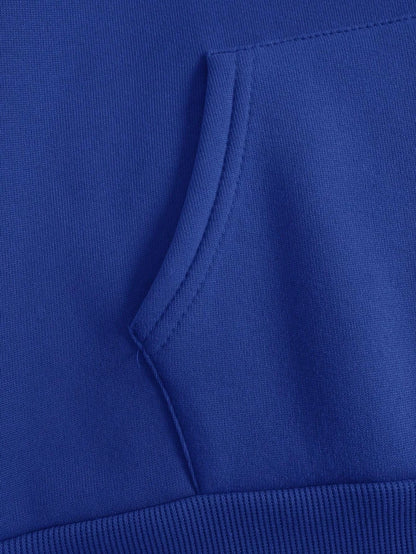 Unisex Long Seleve Warm Fleece Loose Oversized Hoodies